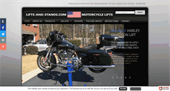 Desktop Screenshot of lifts-and-stands.com